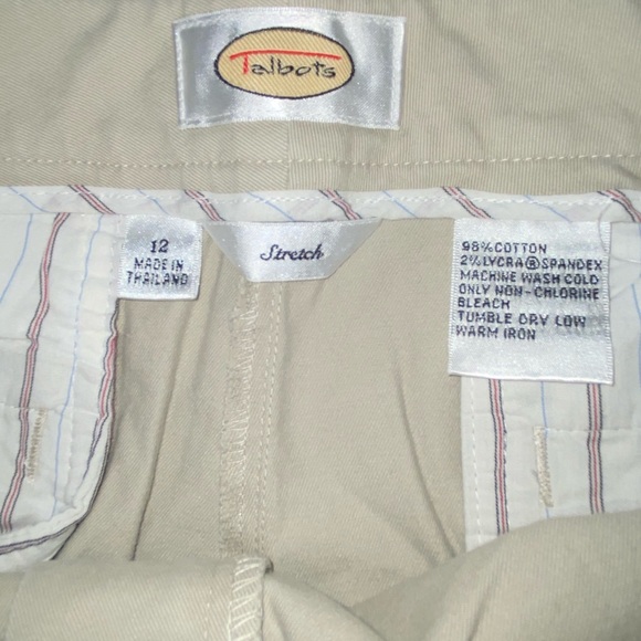 Talbots tan pants - Picture 3 of 5